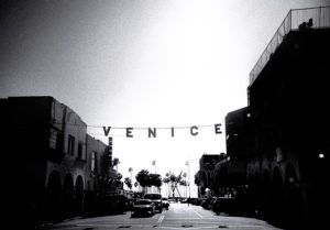 Venice Beach writing