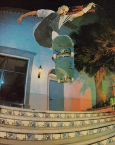 Skateboarder Salman Agah 90's