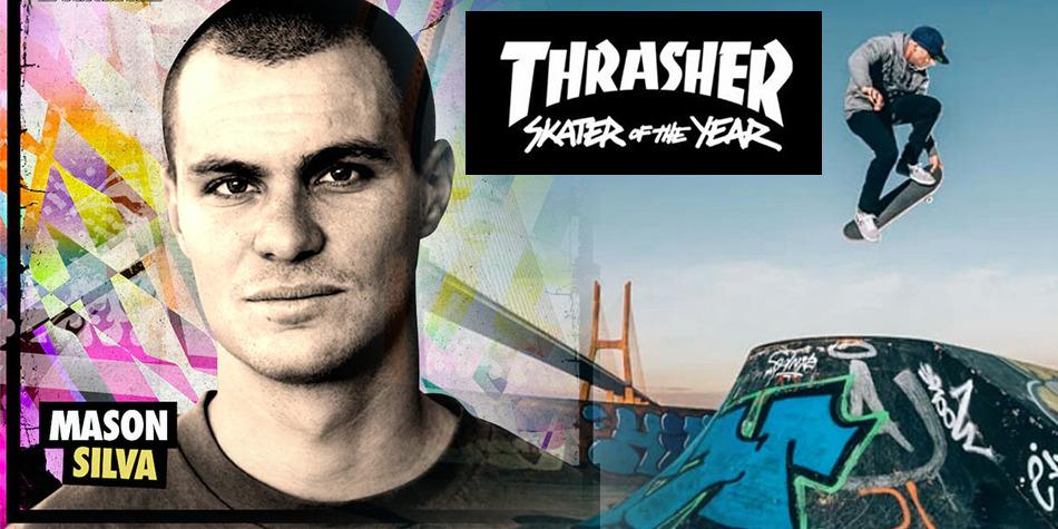 Mason Silva Thrasher' skater of the year 2020