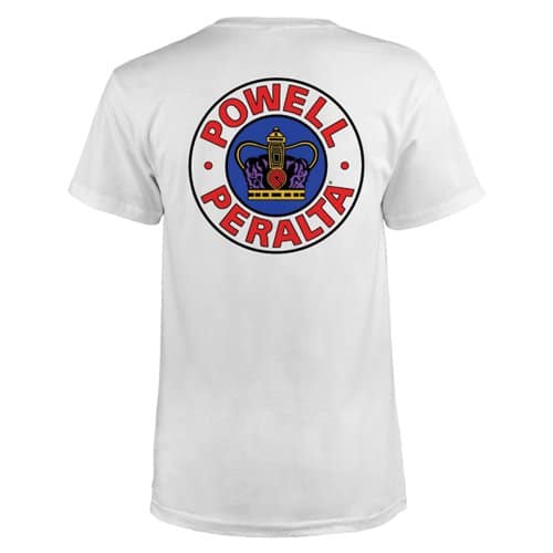 T-shirt Powell Peralta Supreme blanc