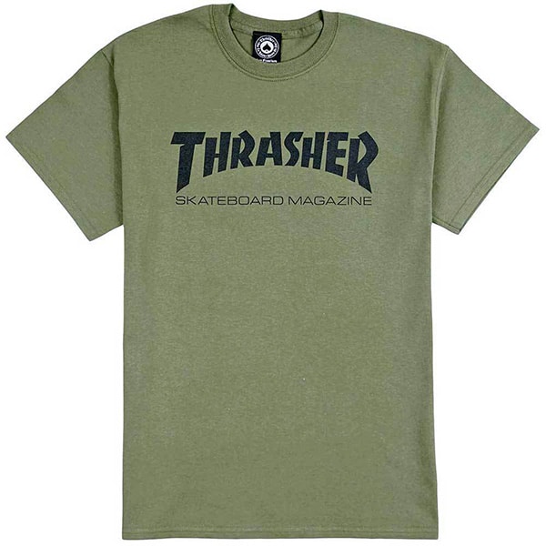 T-shirt Thrasher vert