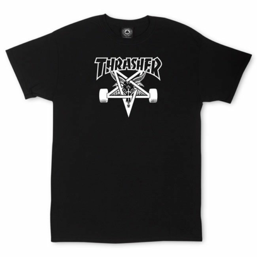T-shirt Thrasher Skate-goat noir (black)