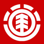 logo icone element rouge