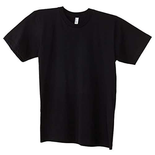 T-shirt American Apparel noir