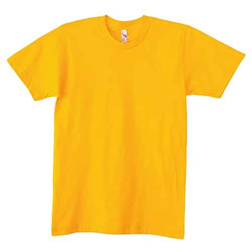 T-shirt American Apparel jaune