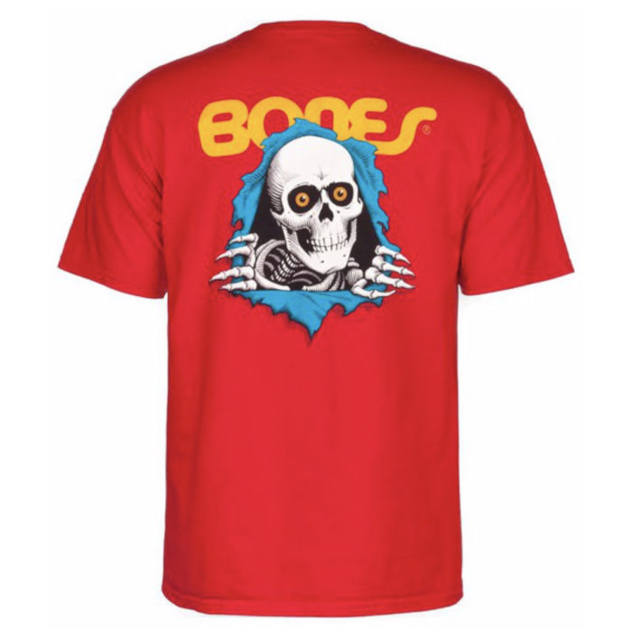 T-shirt Bones Ripper rouge