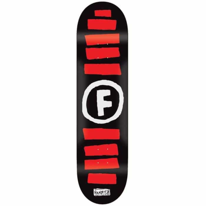 Foundation skateboards Doodle Stripe deck 8.0"