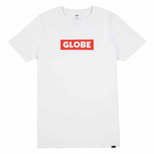 T-shirt Globe Box blanc
