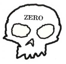 Zero skateboards skull logo