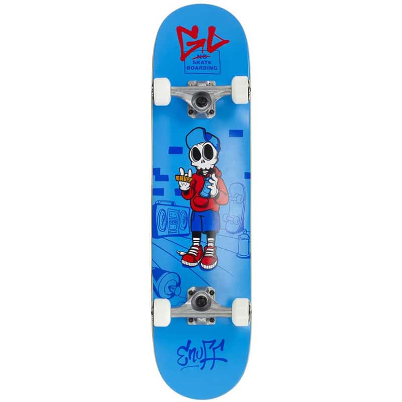Skateboard Enuff Skully bleu 7.75″