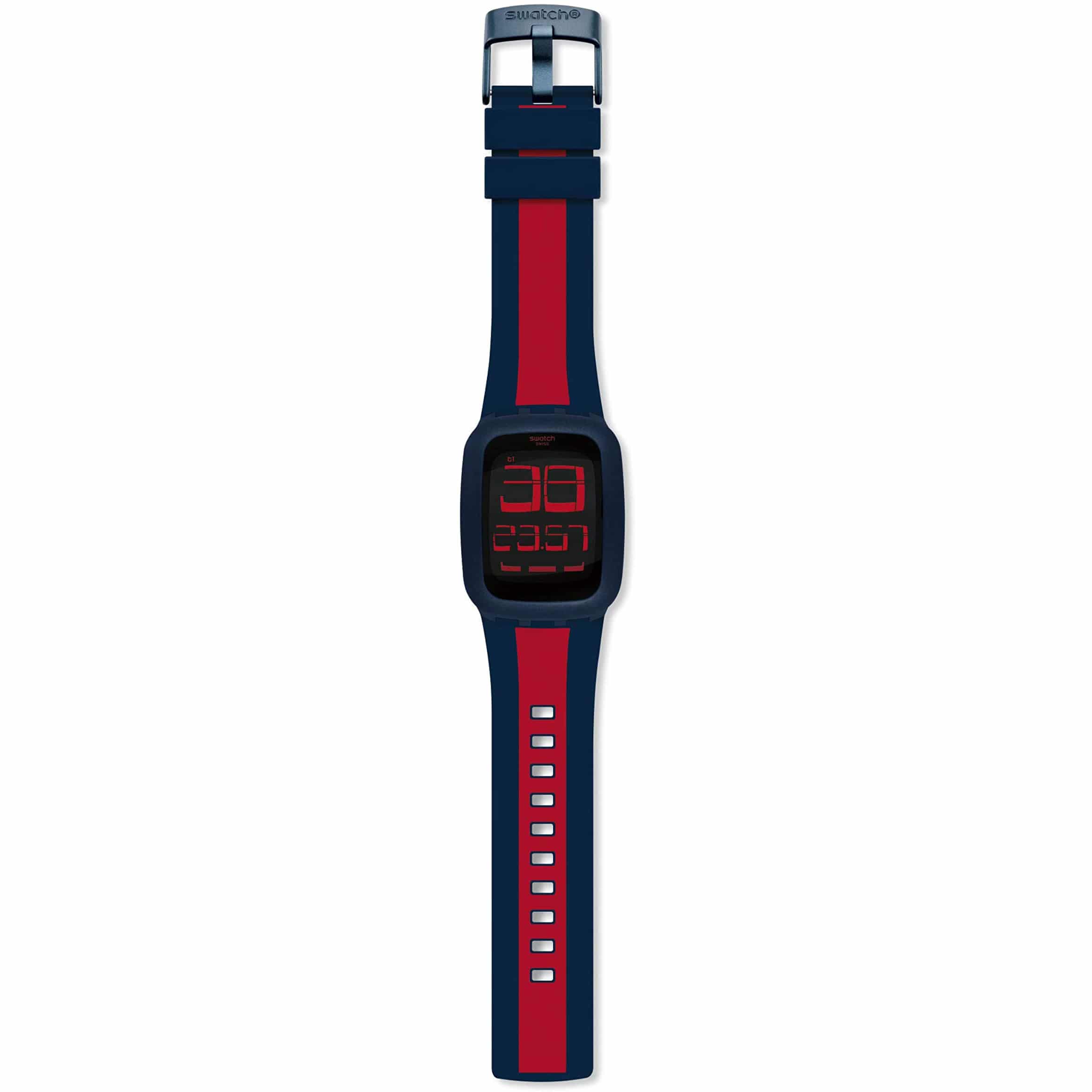 Montre Swatch Touch Dark Blue & Red SURN101D