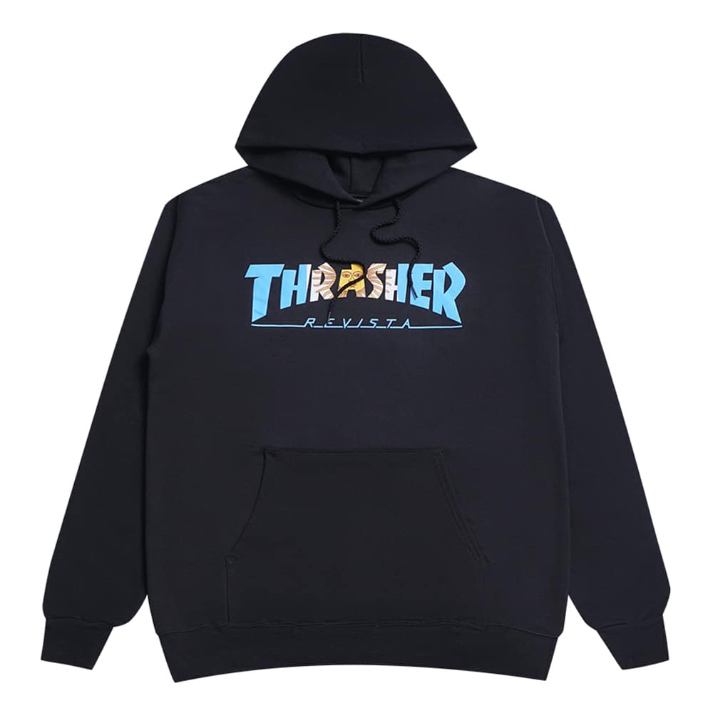 Thrasher Argentina Hood Black | Sweatshirt à capuche | Skate.fr