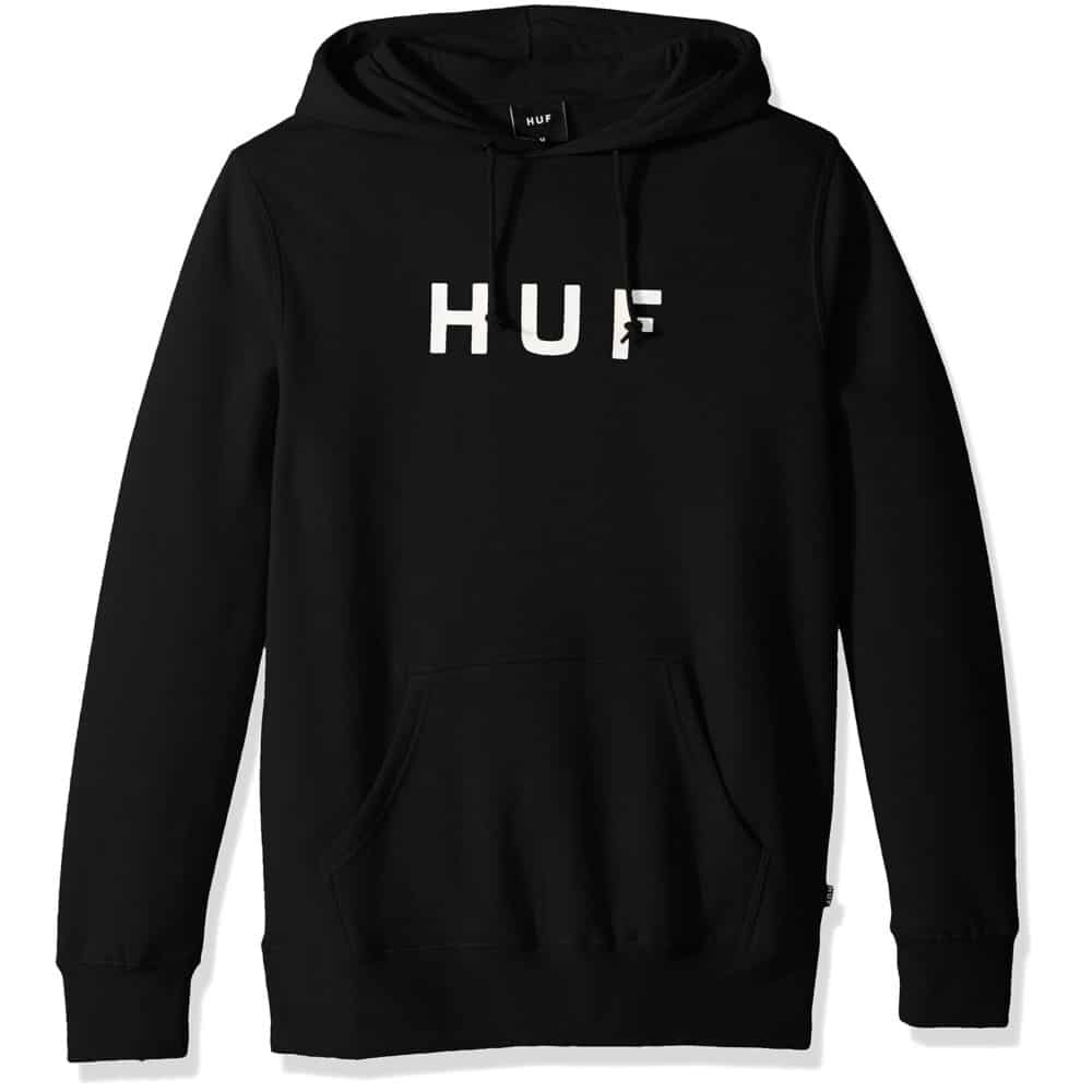 Sweat à capuche HUF Original Logo Noir