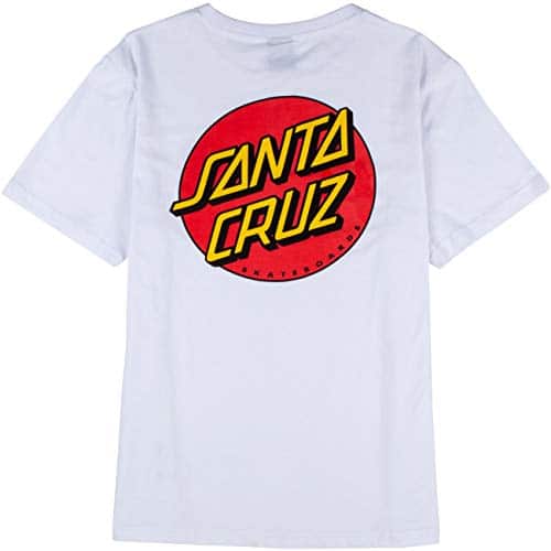 T-Shirt Santa Cruz Classic Dot Blanc pour Femme dos