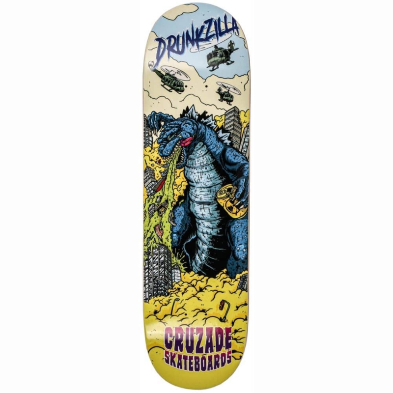 Planche de skateboard Cruzade Drunkzilla 8,625″