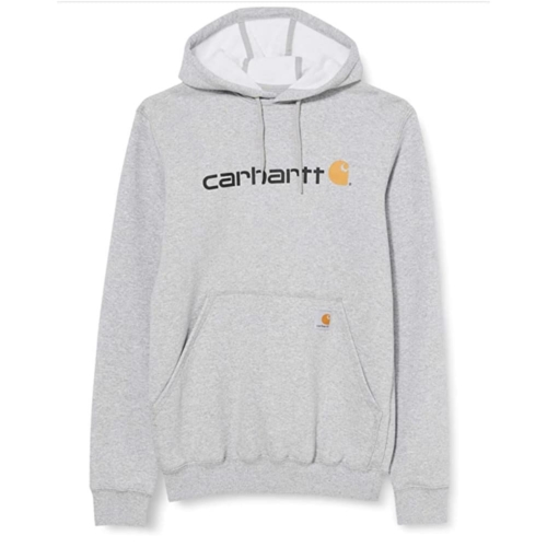 Sweatshirt Capuche Carhartt Signature Logo gris