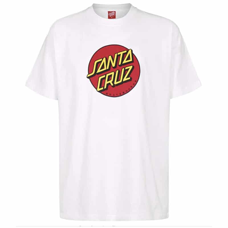 T-Shirt Santa Cruz Classic blanc pour homme