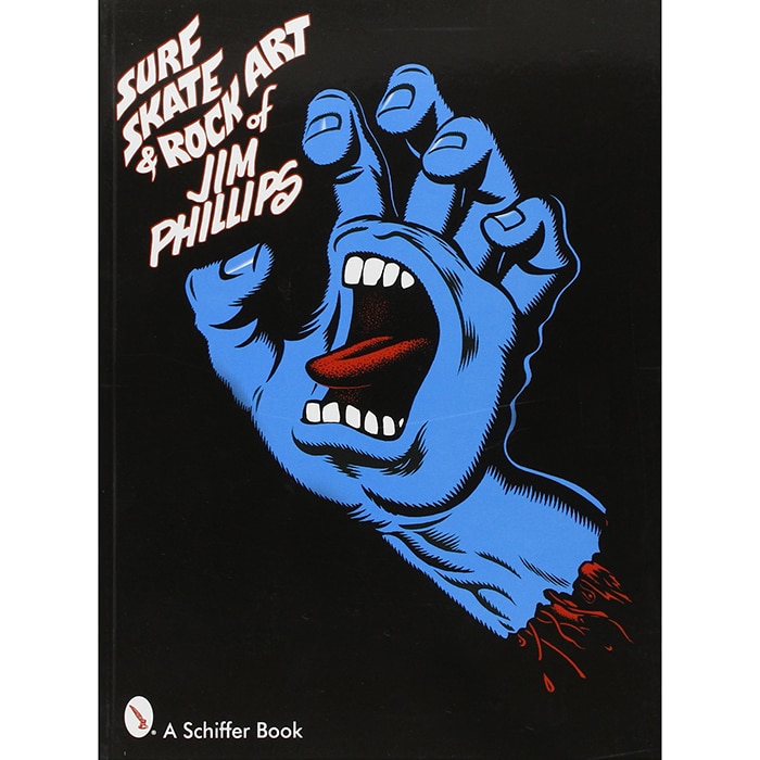 Livre illustré Surf, Skate & Rock Art of Jim Phillips