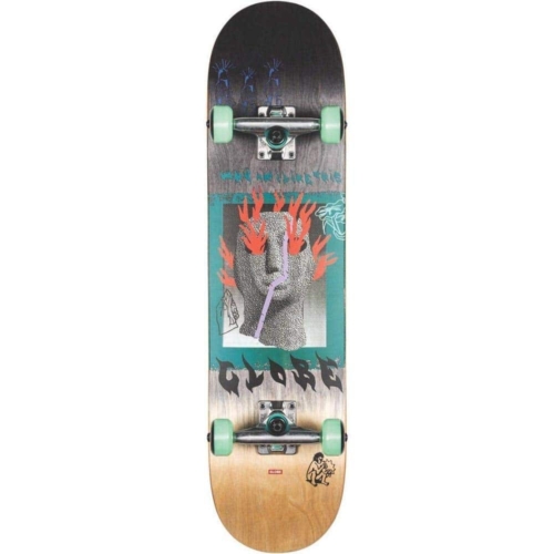 Skateboard complet Globe Stay Tuned  noir 8.0″ 