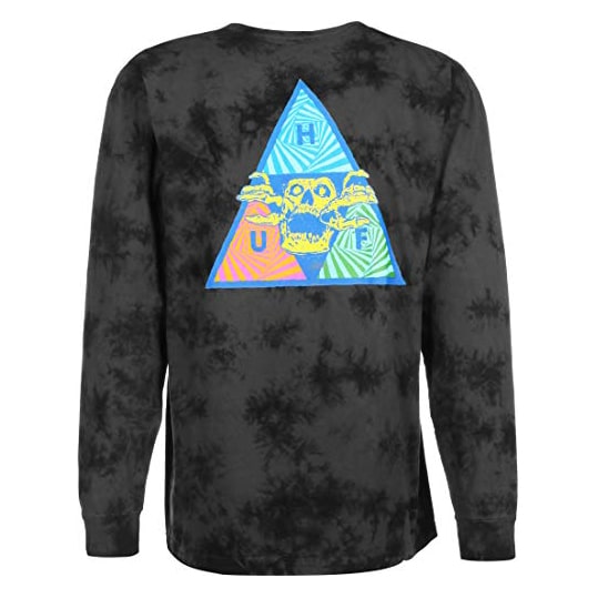 HUF Acid Skull Triple Triangle | T-shirt Manches Longues Noir back