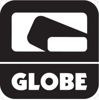Logo Globe noir et blanc