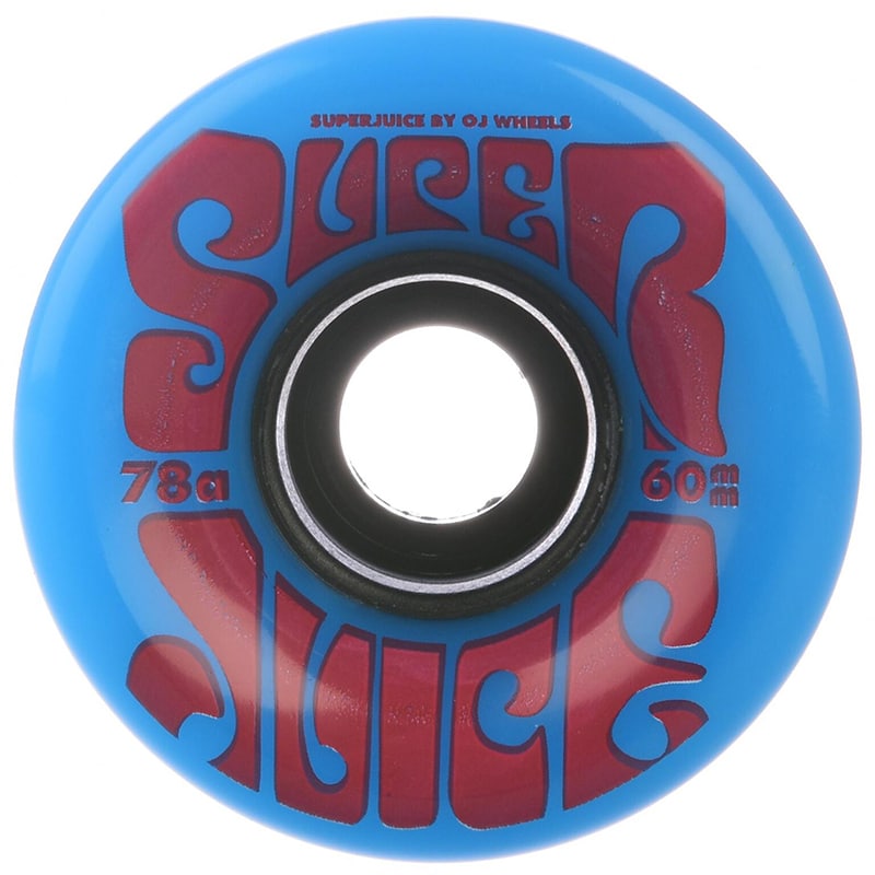 OJ Wheels Super Juice Blue | Roues skate 60mm - Skate.fr