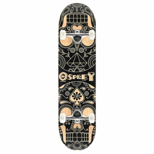 Skateboard complet débutants Osprey Candy Skull 8.0″