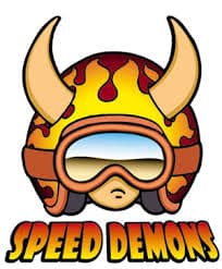 logo speed demons orange