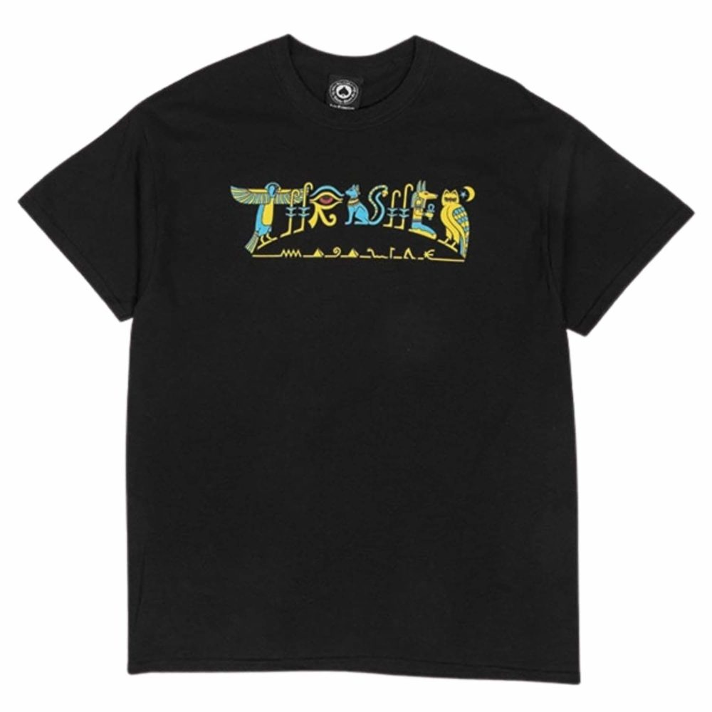 T-shirt Thrasher Hieroglyphic noir