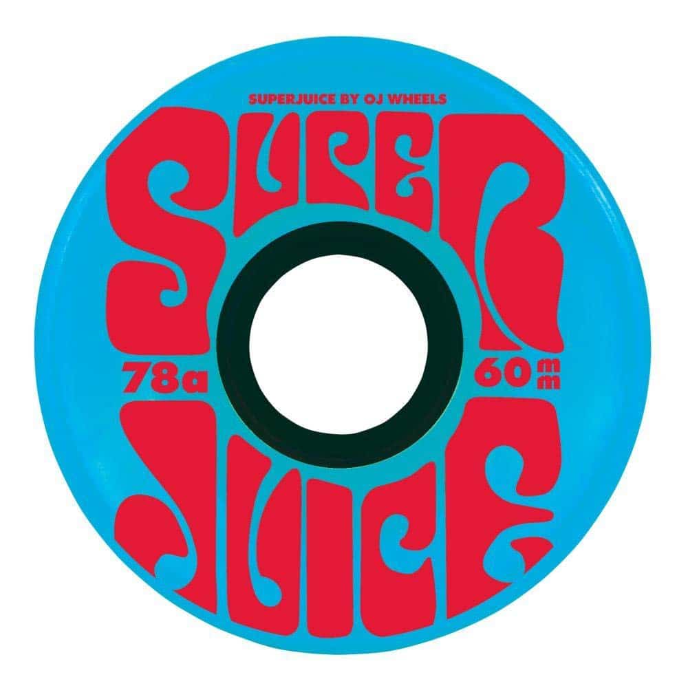 Roues OJ Wheels Soft Super Juice Blue 60mm