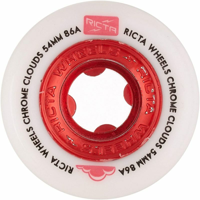 Ricta Wheels Chrome Clouds red 54mm