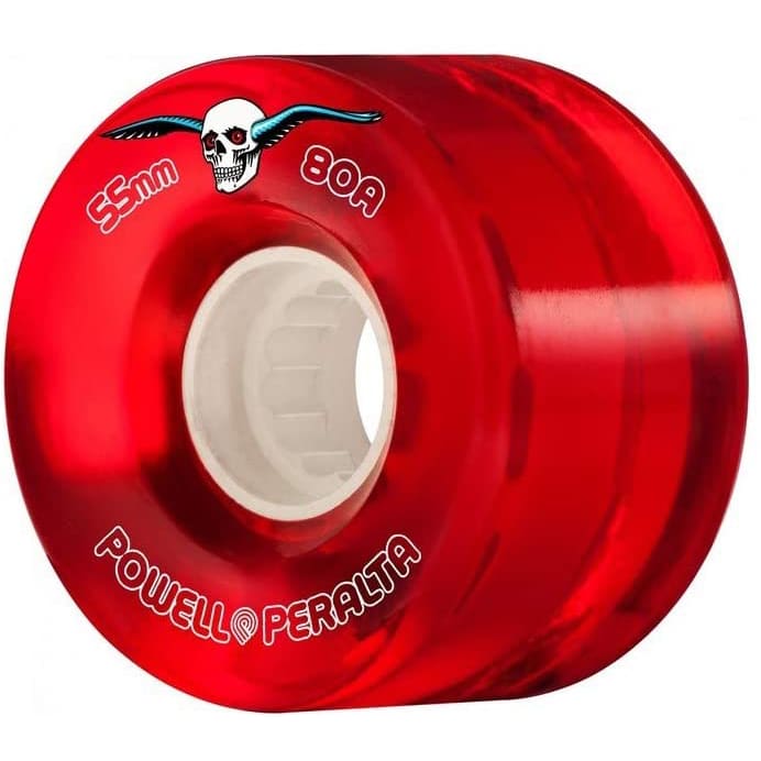 Roues Powell Peralta Clear Cruiser red 55mm / 80a