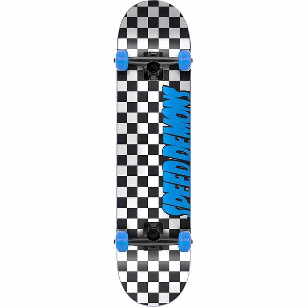 Skateboard Complet Speed Demons Checkers Blue 7.25″