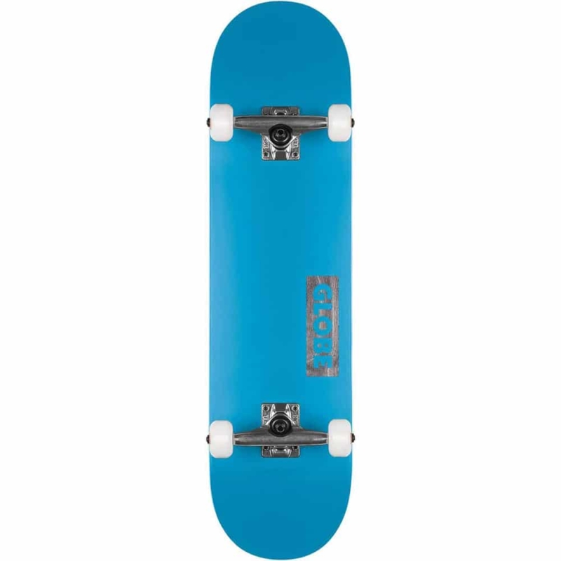 Skateboard Complet Globe Goodstock Bleu Fluo 8.375″