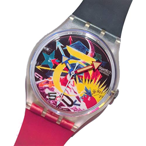 Montre Swatch Rorrim 5 GZ107 paris  Tadanori Yokoo (année 1987)