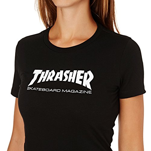 Thrasher Skate Mag | T-shirt Femme Noir | Skate.fr
