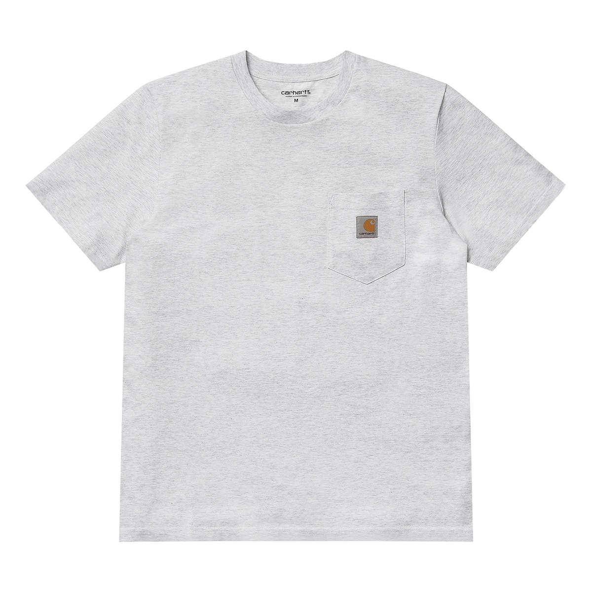 T-shirt Carhartt WIP Gris chiné (heather grey) homme