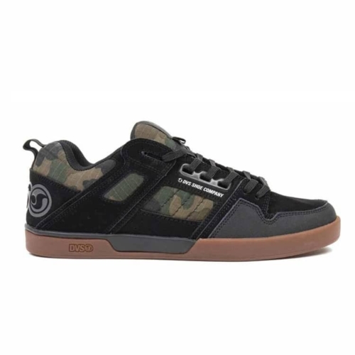 Chaussures de skate DVS Comanche 2.0+ Black Camo gum