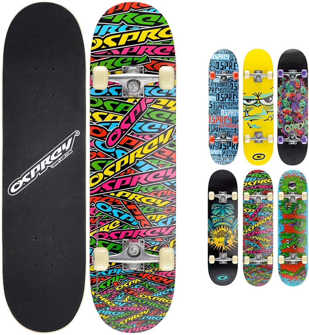 Skateboard Complet Débutant Osprey Serie