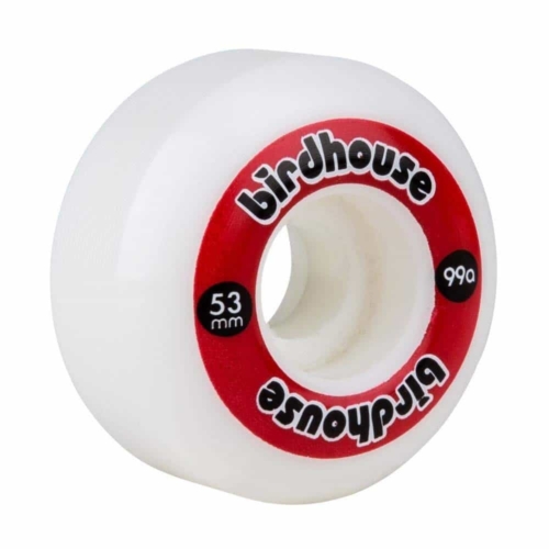 Roues de skateboard Birdhouse Logo rouge 53mm 99a