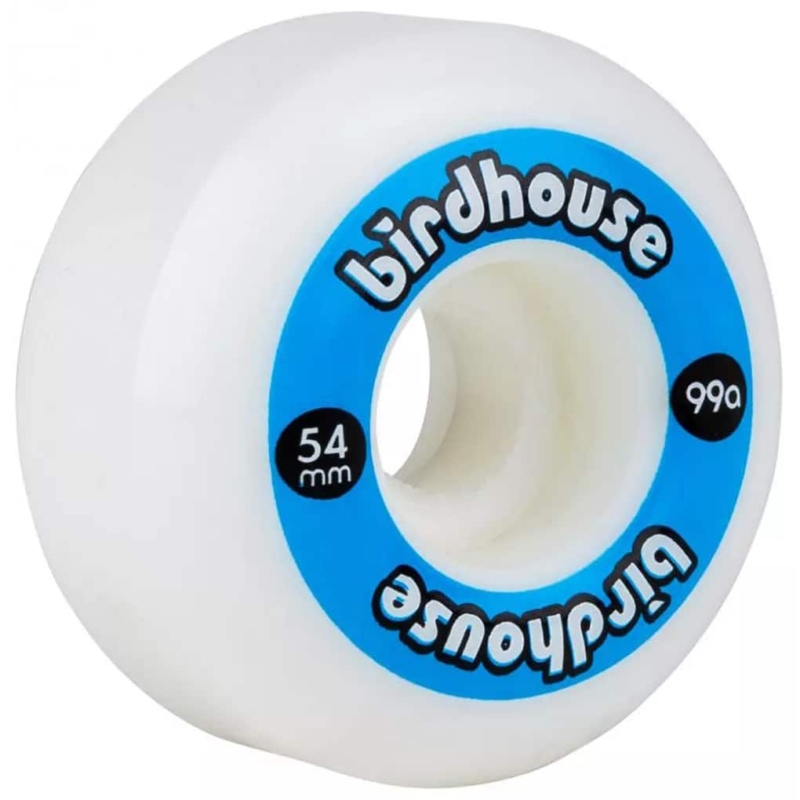 Roues Birdhouse Logo Bleu 54mm / 99a