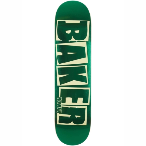 Planche de skateboard Baker Rowan Zorilla Brand Logo Grn Foil B2 8.0″