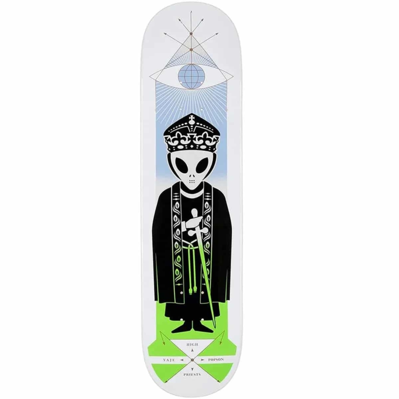 Planche de skateboard Alien Workshop High Priest Yaje Popson pro deck 8.0