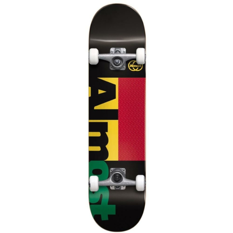 Skateboard complet Almost Ivy League Premium Black 7.375″