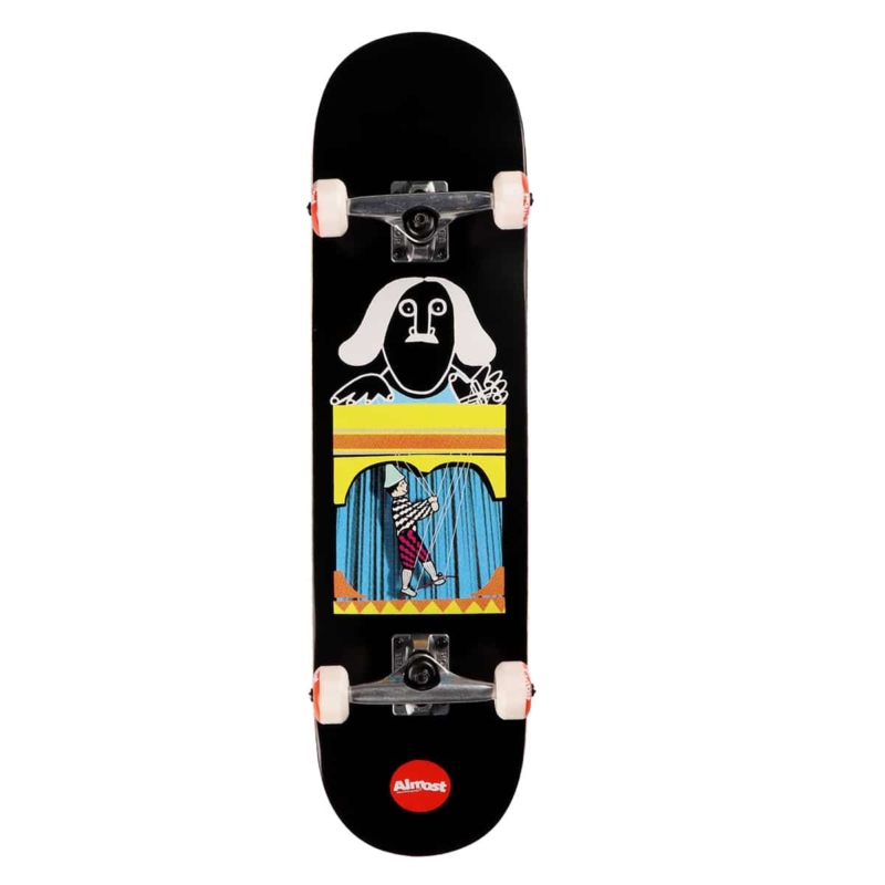 Skateboard complet Almost Puppet Master Black 8.125″
