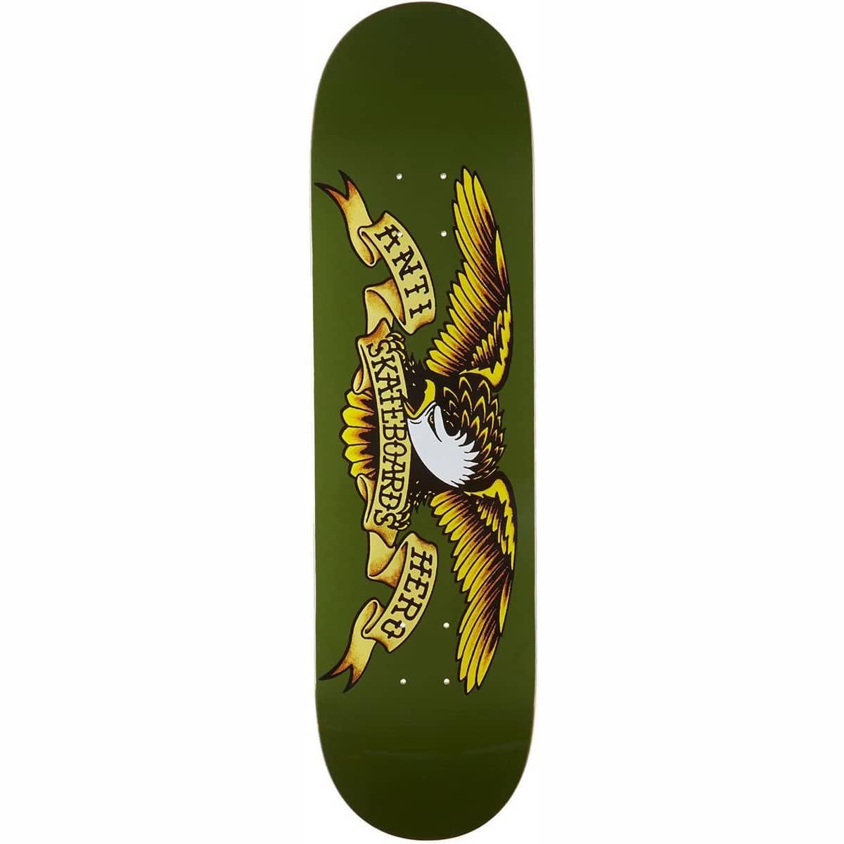 Planche de Skateboard Antihero Classic Eagle Dark Green deck 8.38
