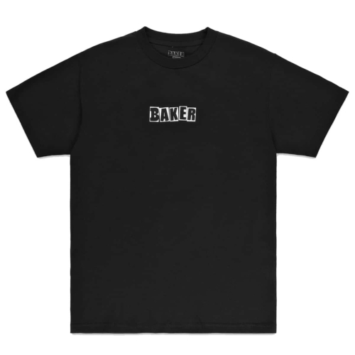 T-shirt Baker Brand Logo Noir