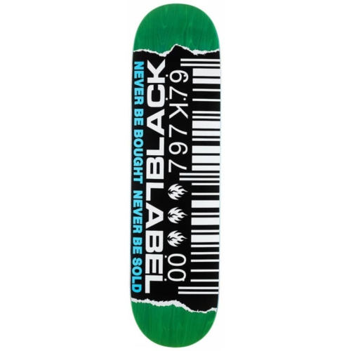 Planche de Skate Black Label Barcode Ripped deck 8.8″