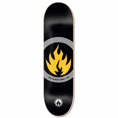 Planche de Skate Black Label Circle Flame deck 8.38″