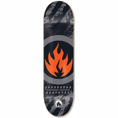 Planche de Skate Black Label Circle Flame deck 8.5″